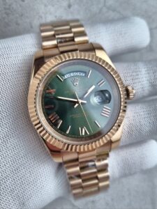 [국내배송]로렉스 데이데이트 올리브그린 로마