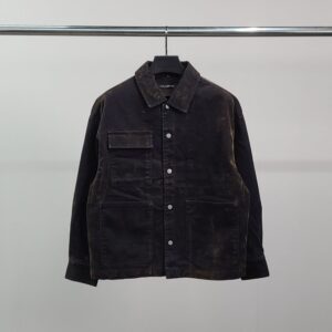 [국내배송]발렌시아가 로고자수 빈티지 데님 자켓