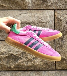 [국내배송]구찌 아디다스 가젤 핑크