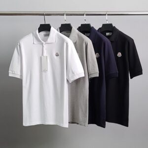 [국내배송]몽클레어 로고와펜 PK 반팔 카라티