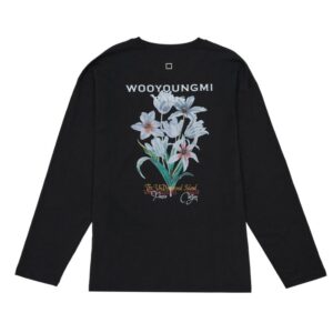 [국내배송]우영미 구형 플라워 슬리브(블랙)