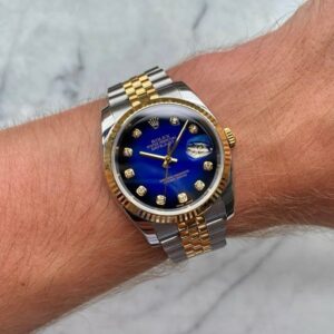 [국내배송]로렉스 36mm 옐로골드 콤비 16233 투톤 옴브레 다이아