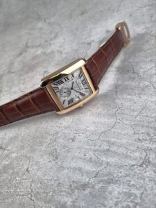 [국내배송]까르띠에 탱크 MC 골드 화이트다이얼