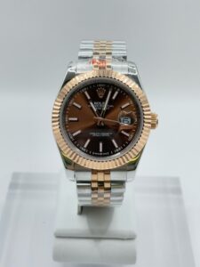 [국내배송]로렉스 데이저스트 인덱스 초코판 로골 콤비