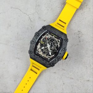 [국내배송]리차드밀 RM35-02 블랙카본 라파엘 나달 스켈레톤 (옐로우스트랩)