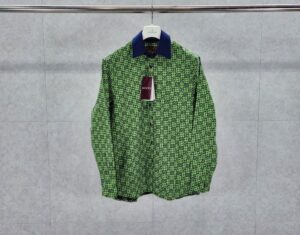 [국내배송]구찌 GG 깅엄 코튼 울 셔츠 자켓