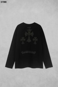 [국내배송]크롬하츠 세메터리 도트 롱 슬리브 티셔츠