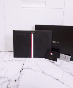 [국내배송]톰브라운 클러치+카드지갑 세트