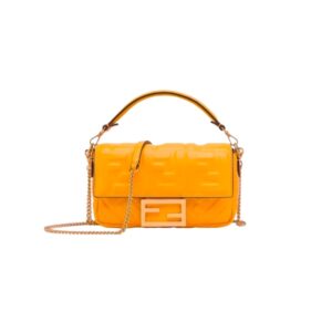 [프리미엄/해외배송]펜디 바게트 백 미니 FF(오렌지)